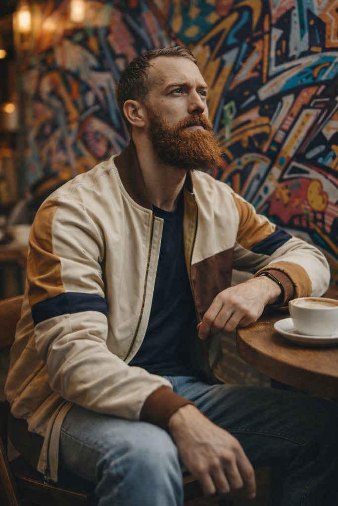 The “Graffiti Wall Cafe” Prompt