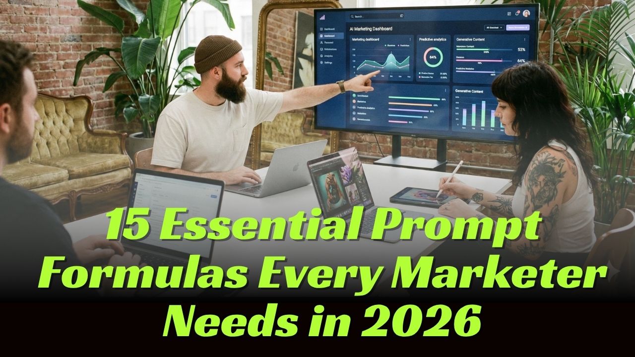 15 Essential Prompt Formulas Every Marketer Needs in 2026