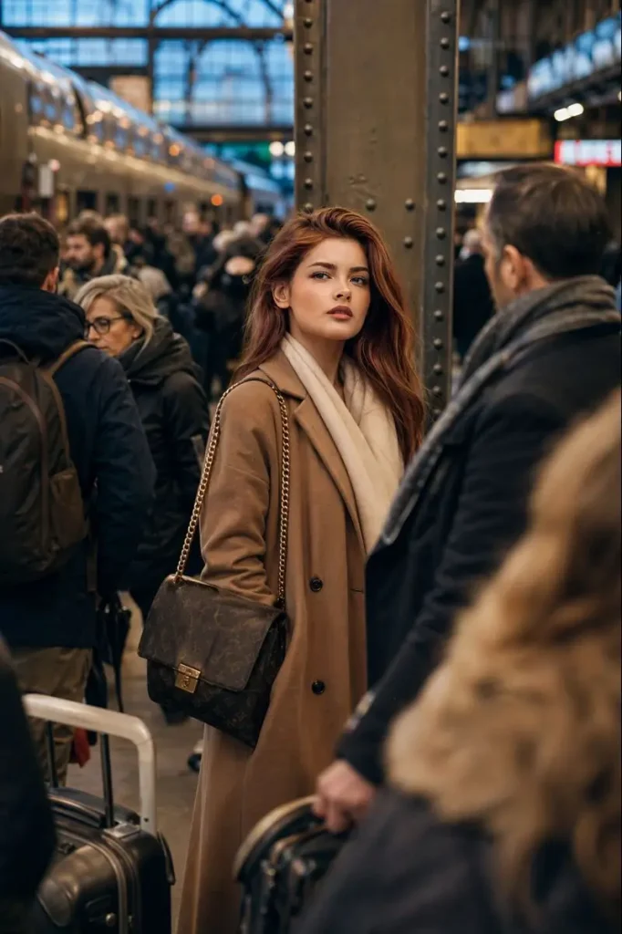Busy Station Warm Glow and Motion