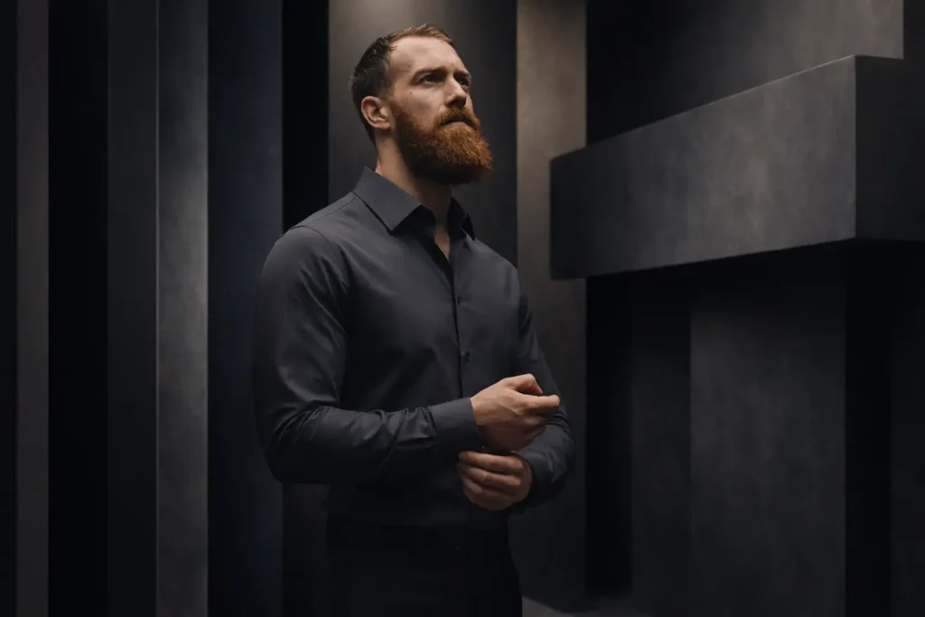 Confident Elegance in Men's Fashion