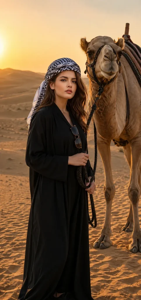 Desert sunset Portraits