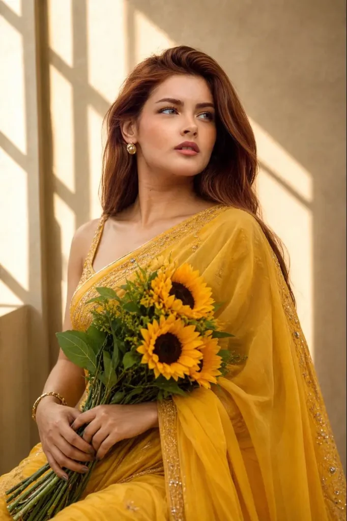 Elegance with Sunflowers