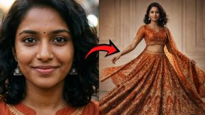 Girl in Wedding Lehnga