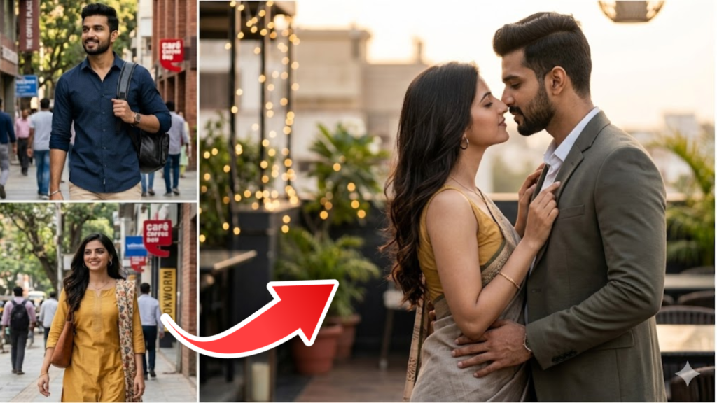 Girlfriend Boyfriend AI Prompt: Create Viral Couple AI Photos on Bikes & Mountains: Copy-Paste These Secret Prompts! 1 Girlfriend Boyfriend AI Prompt: Bike, Car या पहाड़ों की वादियों में… अपनी गर्लफ्रेंड के साथ बनाएं ऐसी शानदार AI फोटो, यहाँ देखें सीक्रेट प्रॉम्प्ट्स