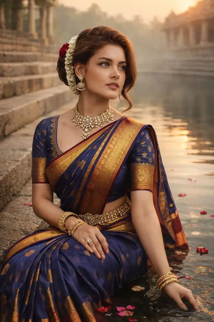 Grace by the Temple Pond