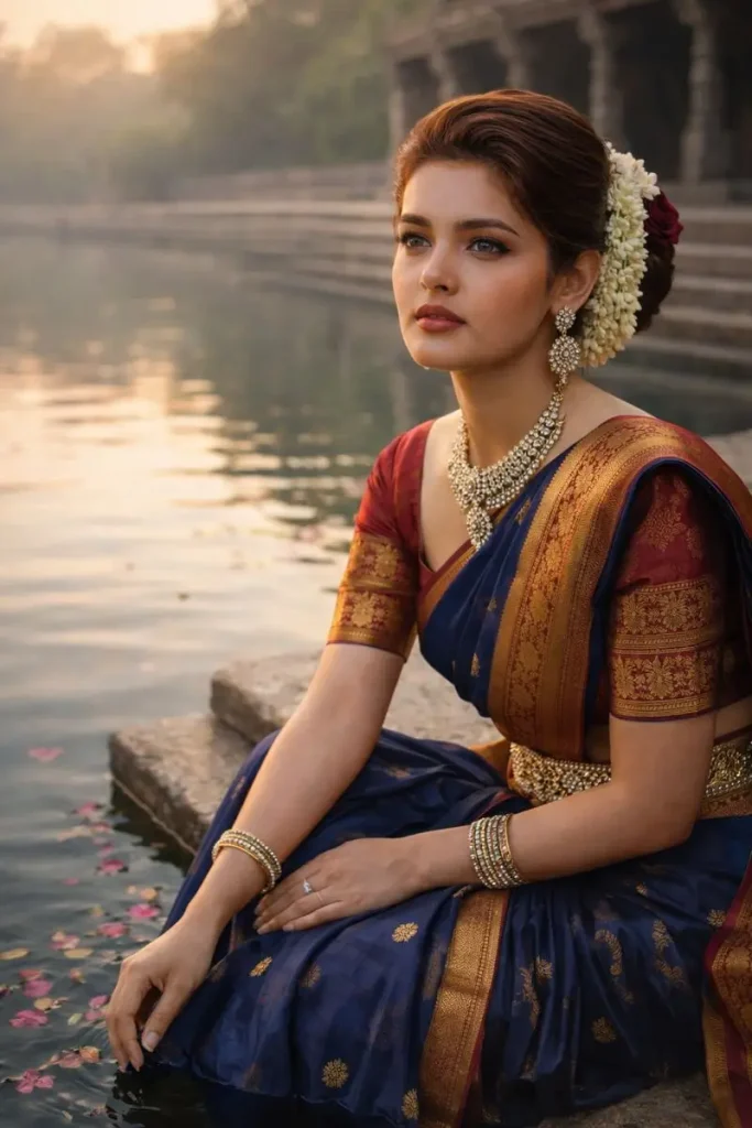 Grace by the Temple Pond Image