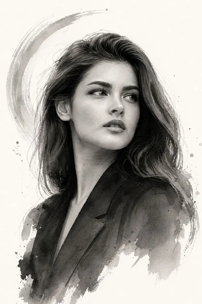 Ink Wash Image