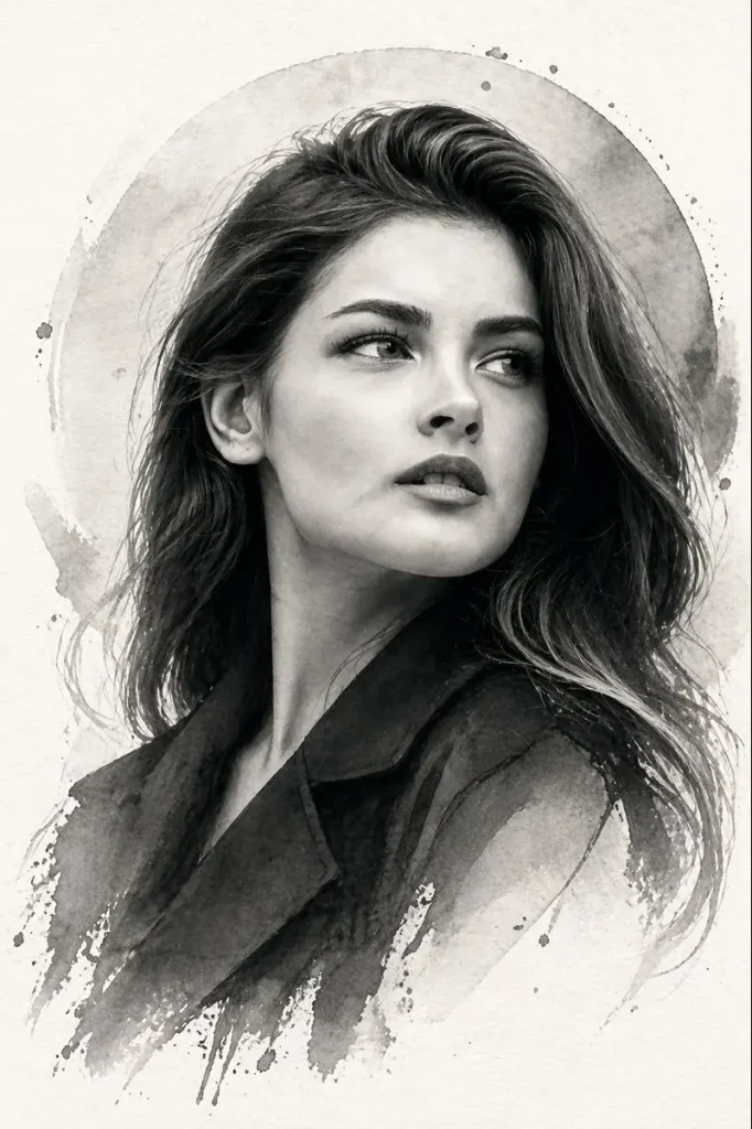 Ink Wash Images