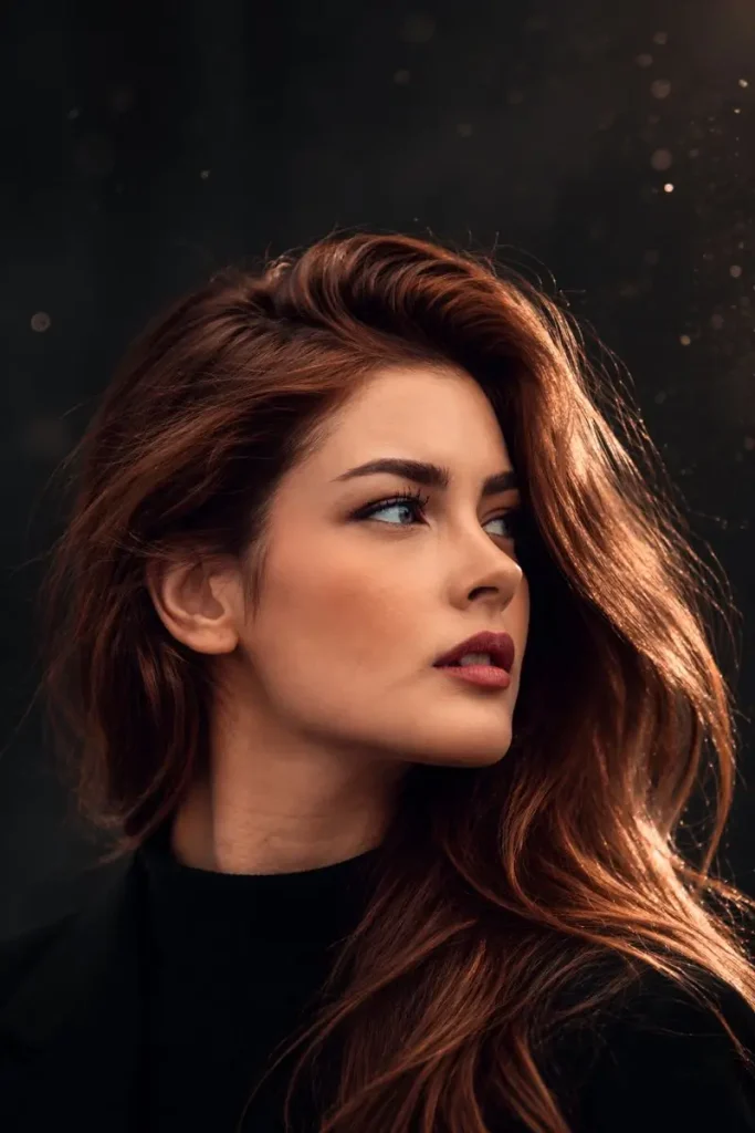 Introspective Elegance in Portrait