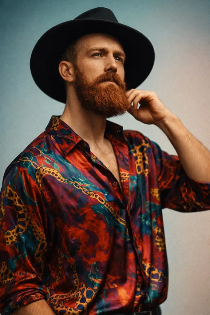 Latino Man Portrait Image