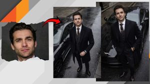Luxury Cinematic Street Fashion Portrait