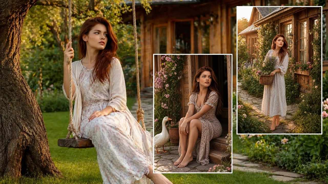 Luxury Cottage Dreams Portrait
