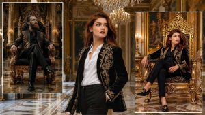 Luxury Grand Palace Interior Portrait