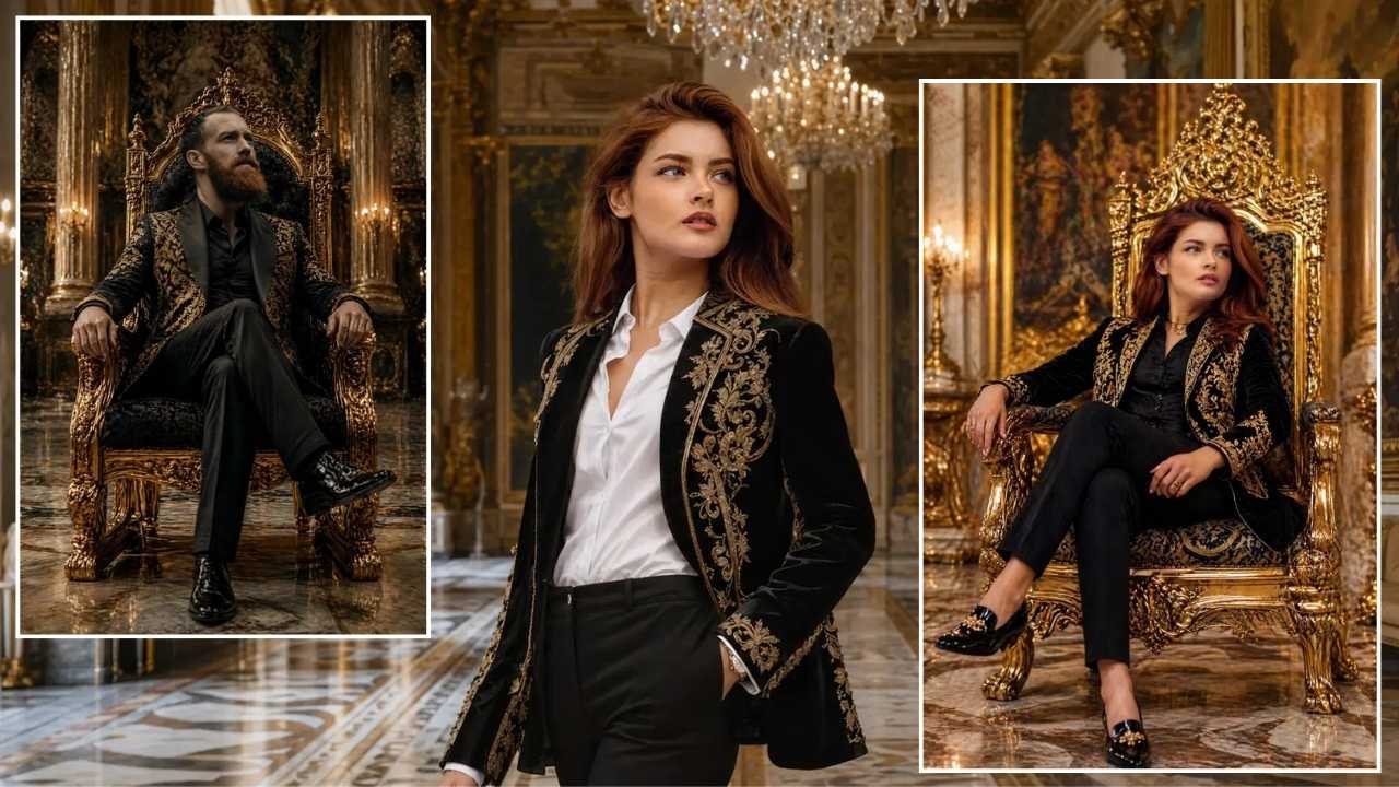 Luxury Grand Palace Interior Portrait