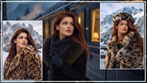 Luxury Winter Fashion Portrait