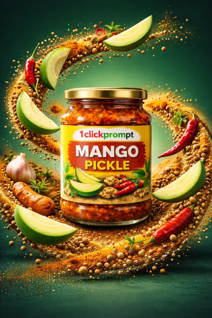 Mango Pickle Advertisement