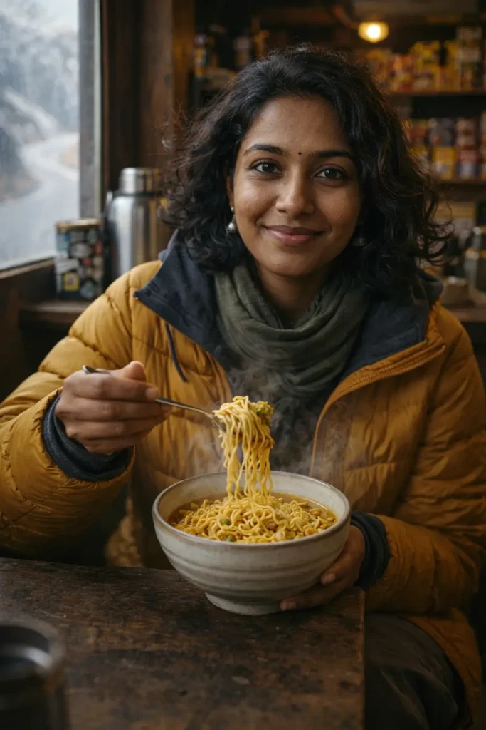 Morning Maggie in Ladakh Portrait