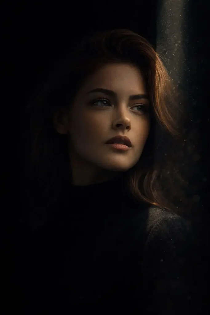 Portrait in Dramatic Light