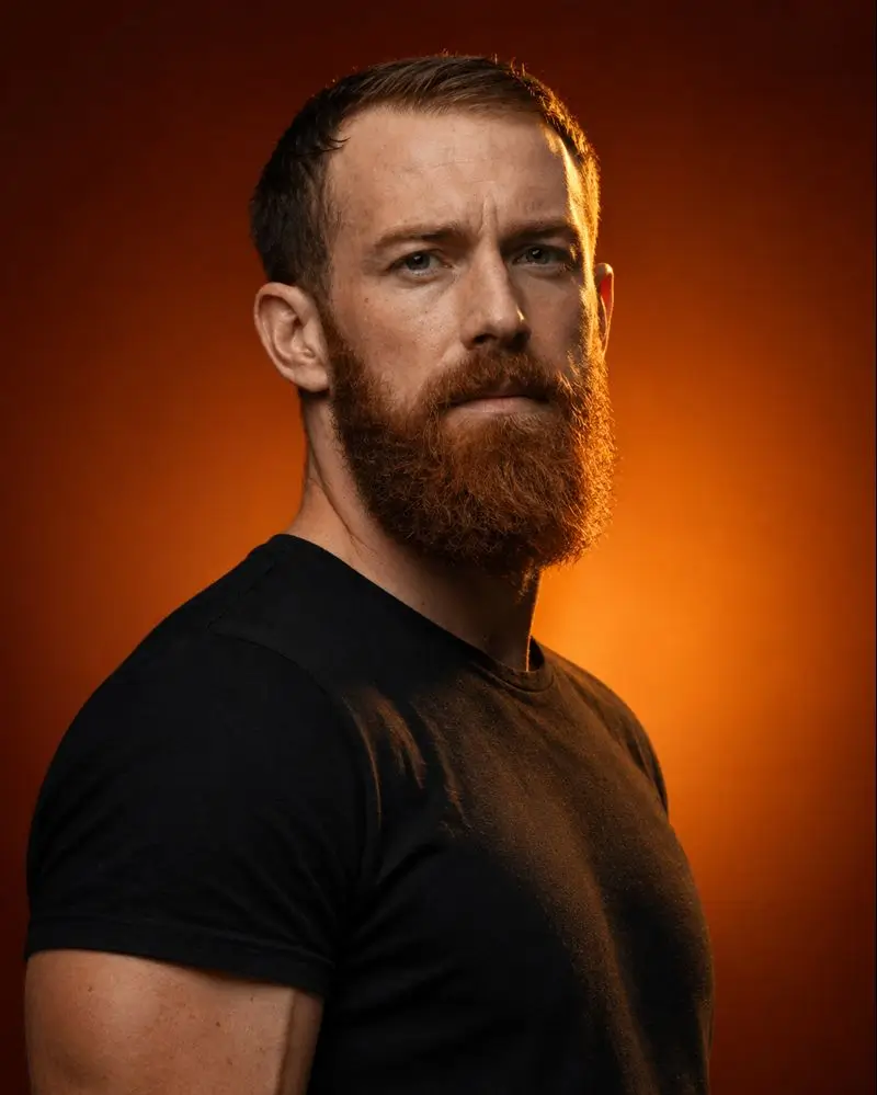 Portrait with Warm Backlighting