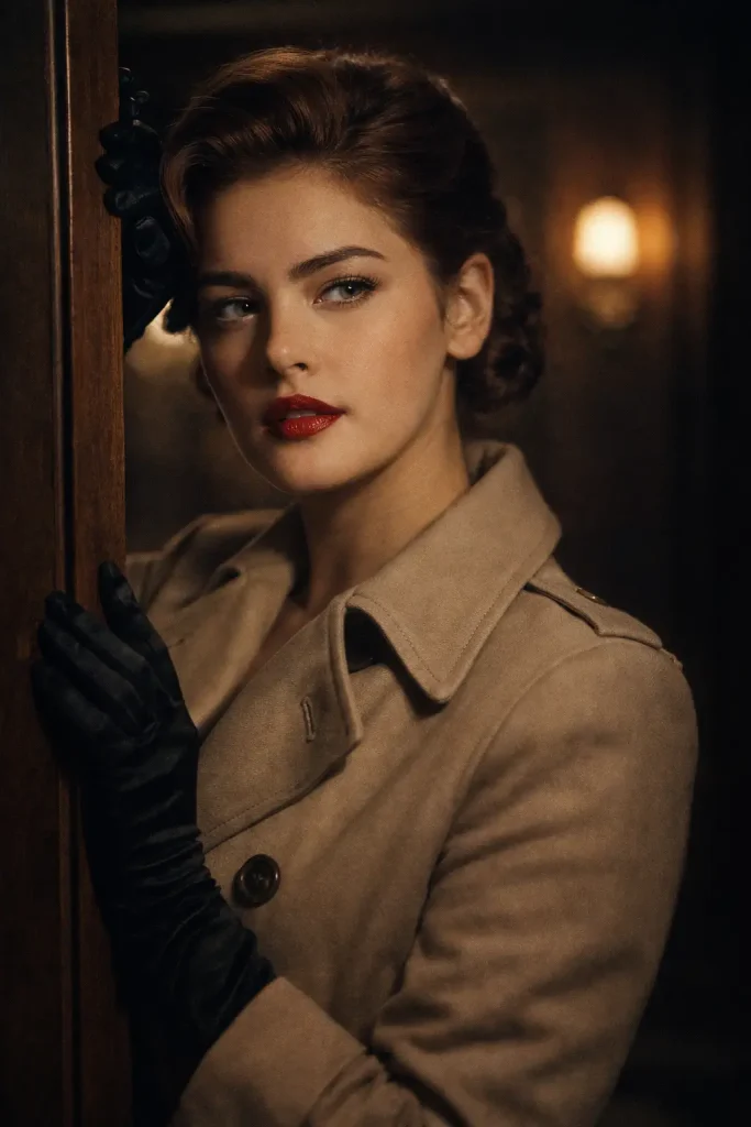 Random Vintage Noir Cinematic Portraits