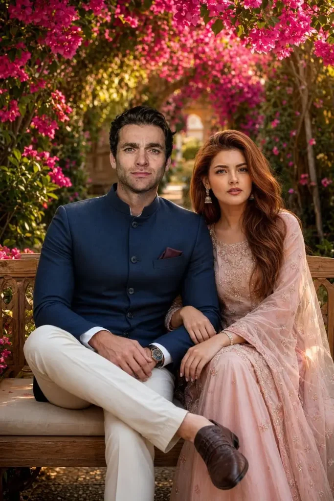 Romantic Garden Portrait