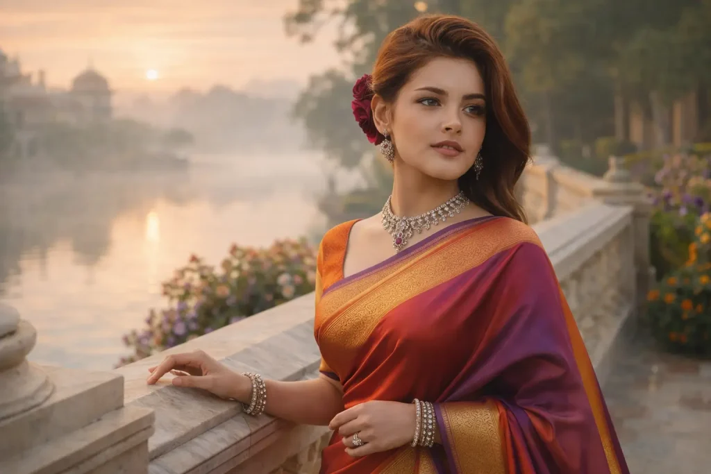 Serene Beauty in a Lakeside Garden