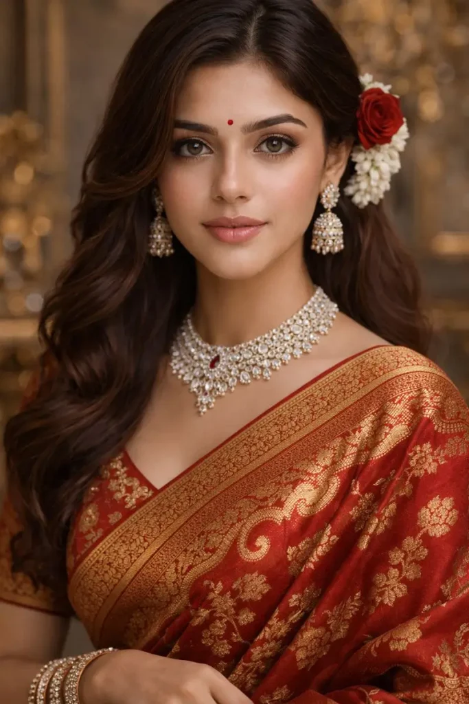 South Indian Bride in Traditional Attire