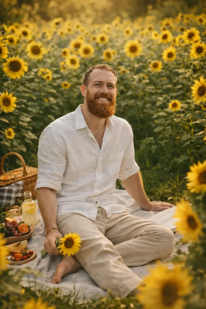 Sunflower Picnic Image
