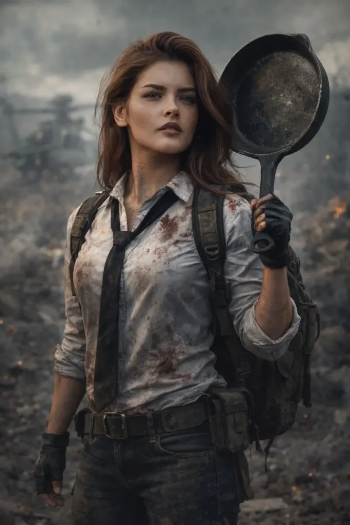 Survivor of the Battlefield Portrait