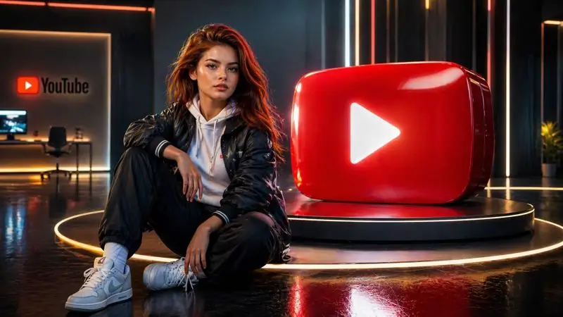 Tech Studio Vibe with YouTube Branding