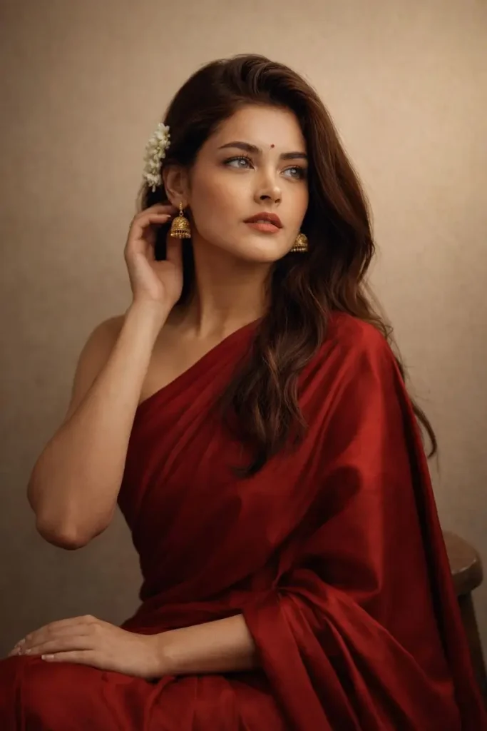 Vintage-style Studio Portrait