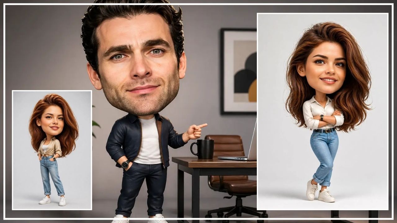 Viral 3D Caricature Portraits