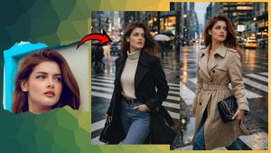 Viral Cinematic Street-fashion Photograph