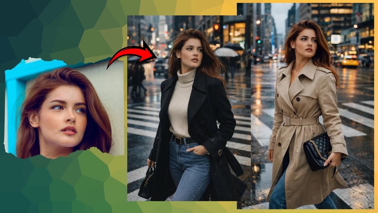 Viral Cinematic Street-fashion Photograph
