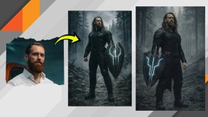 Viral First Avenger Portrait