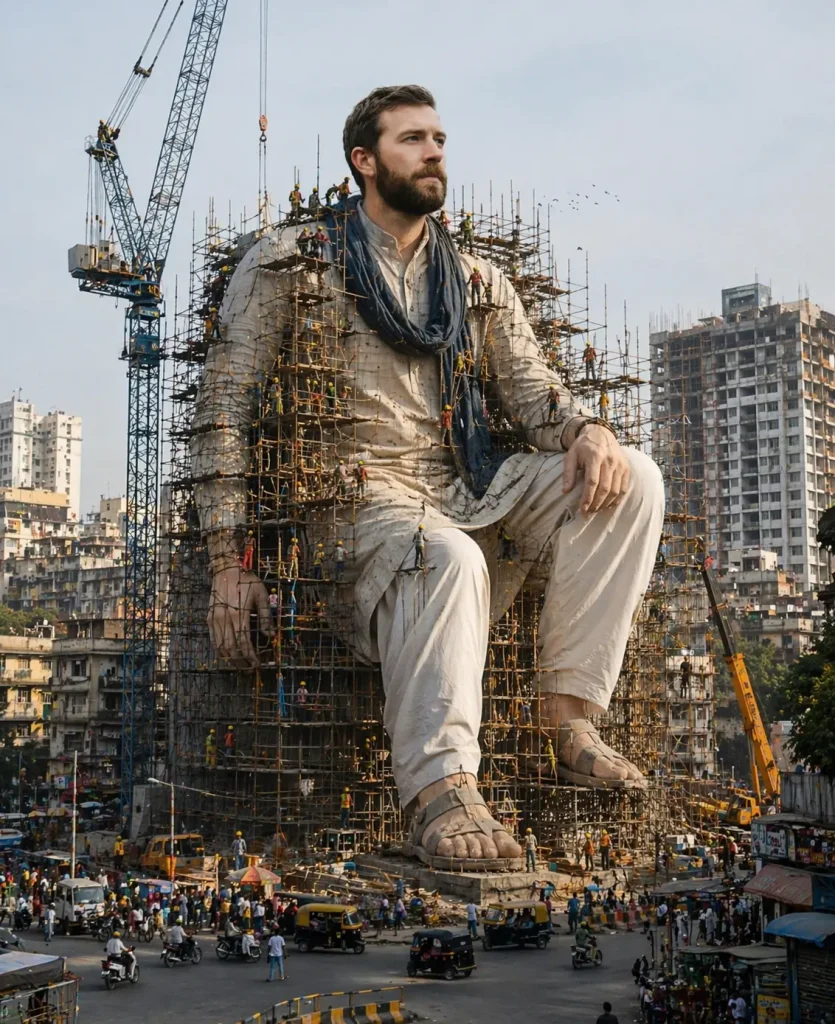 Viral Giant Statue