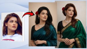 Viral Indian Traditional Saree Portrait