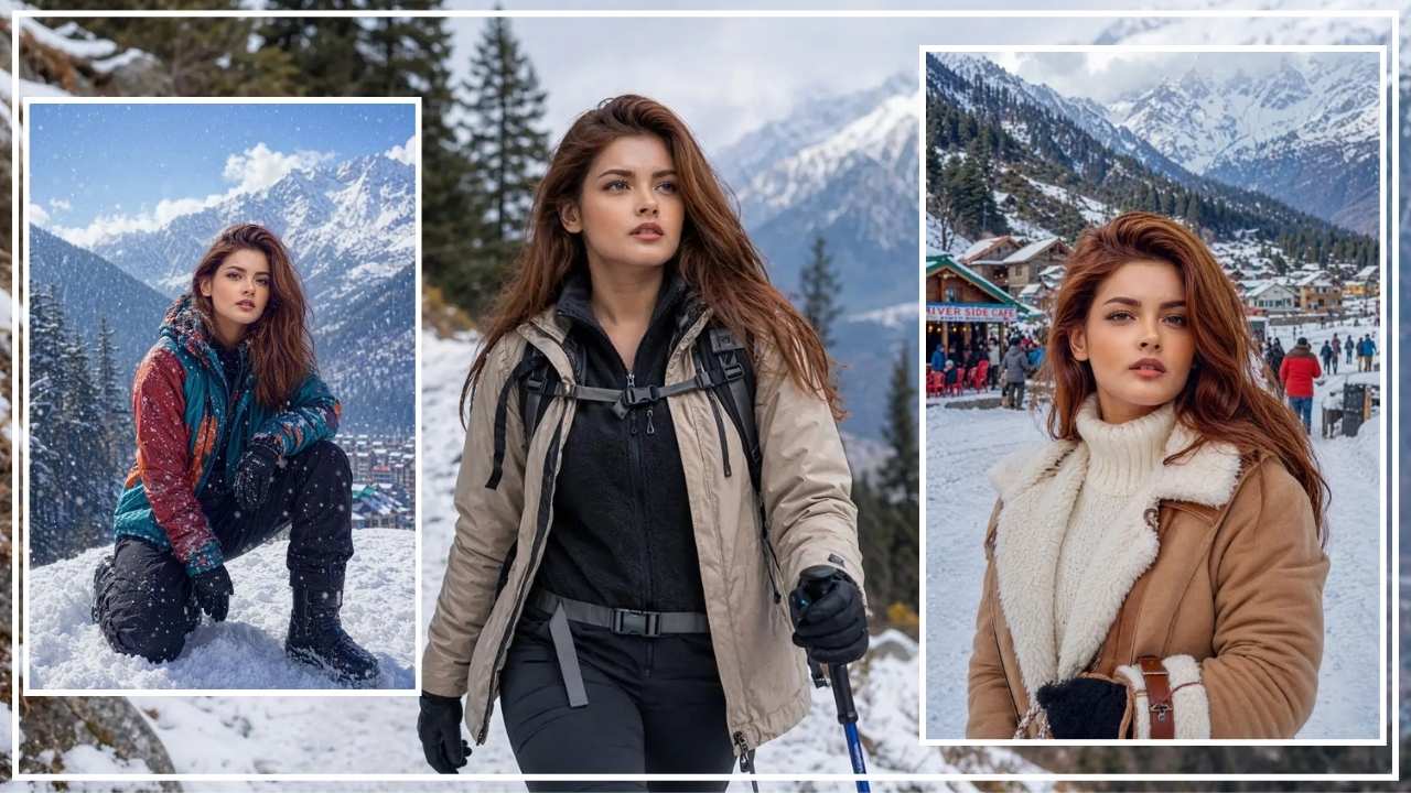 Viral Manali Mountains View Portraits