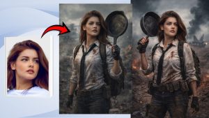 Viral PUBG Player Portrait