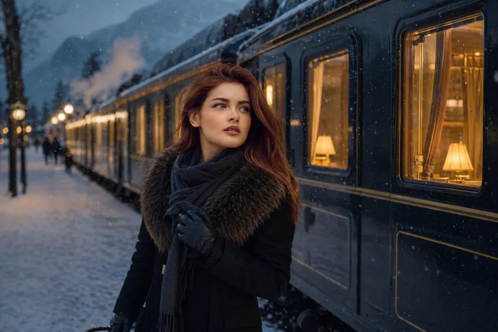 Winter Cinematic Lifestyle Portrait